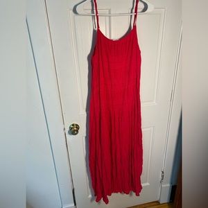 Hot Pink BB DAKOTA Steve Madden maxi dress size M